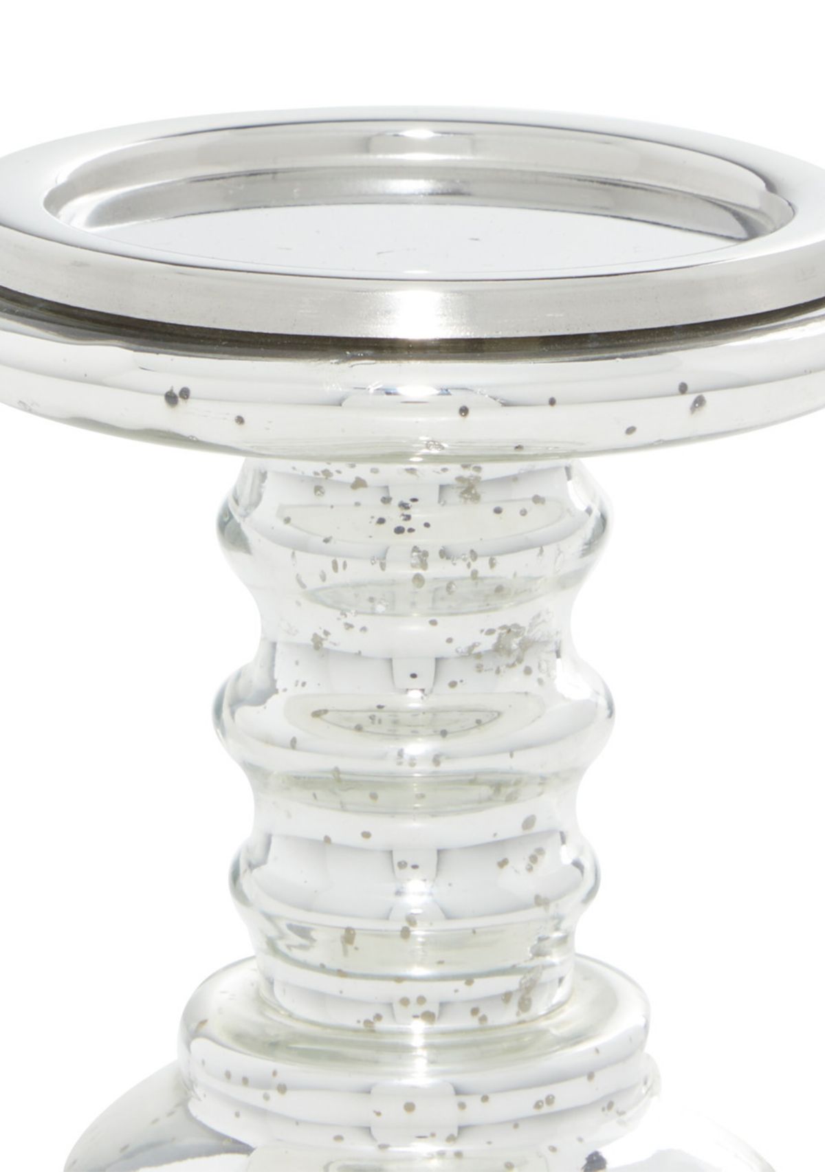 Traditional Glass Candle Holder - Set of 2