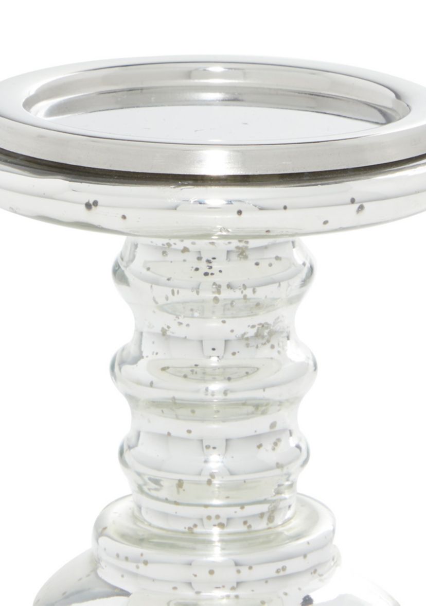 Traditional Glass Candle Holder - Set of 2
