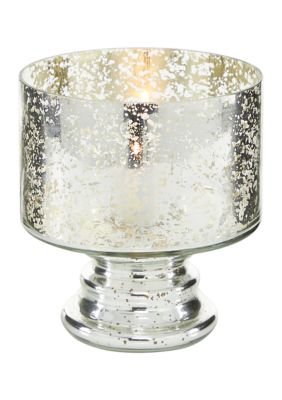 Contemporary Glass Hurricane Lamp