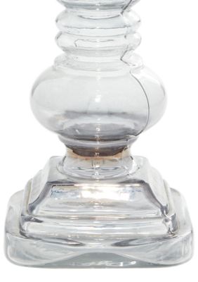Traditional Glass Hurricane Lamp