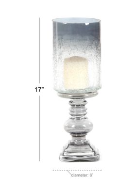 Traditional Glass Hurricane Lamp