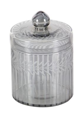 Glam Glass Decorative Jars - Set of 2