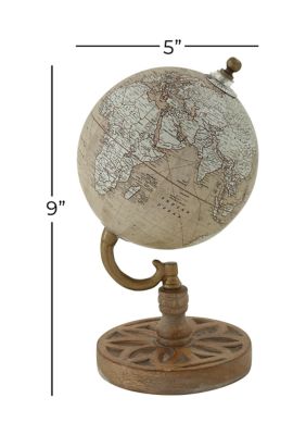 Traditional Wood Globe