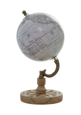 Traditional Wood Globe