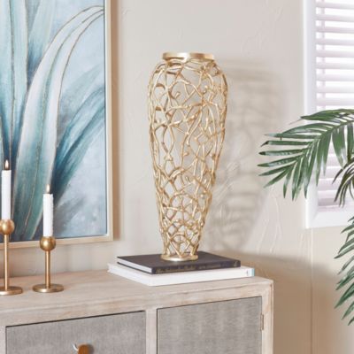 Contemporary Aluminum Metal Vase