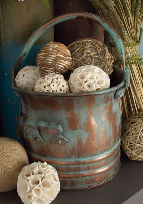 Rustic Metal Planter