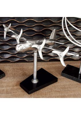 Traditional Aluminum Metal Sculpture