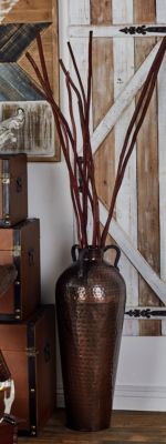 Rustic Metal Vase