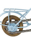 Set of 3 Metal Vintage Bicycle Sculpture