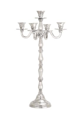 Traditional Aluminum Metal Candelabra