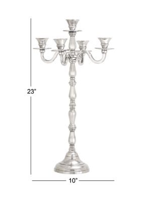 Traditional Aluminum Metal Candelabra