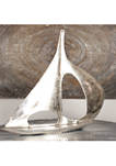 Aluminum Coastal Sailboat Sculpture