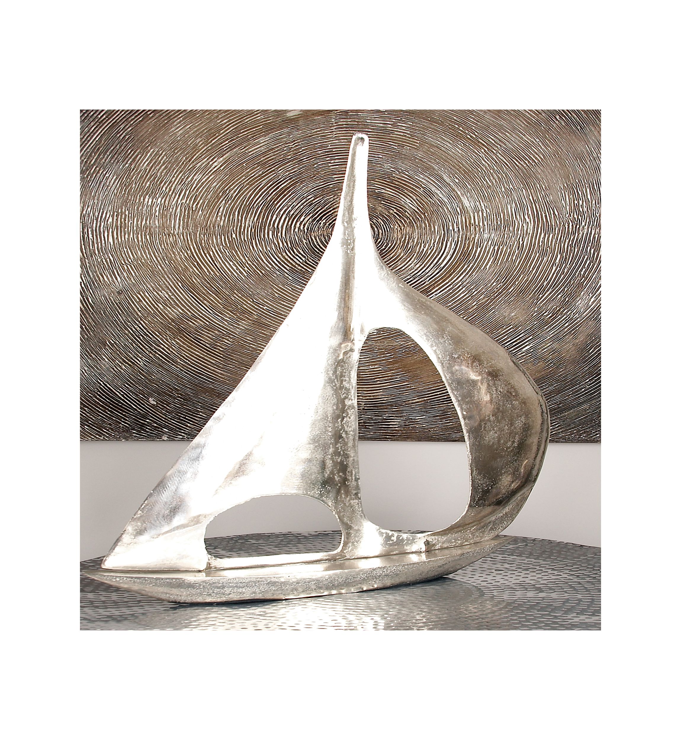 Coastal Aluminum Metal Sculpture
