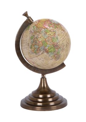 Traditional Aluminum Metal Globe