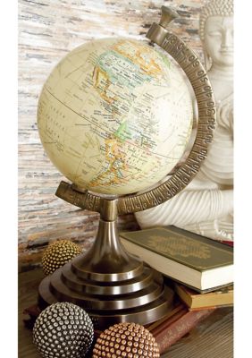 Traditional Aluminum Metal Globe