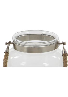 Coastal Glass Candle Lantern