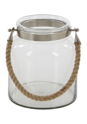 Coastal Glass Candle Lantern