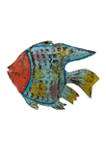 Metal Vintage Sculpture Fish
