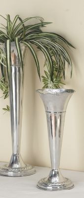 Traditional Aluminum Metal Vase