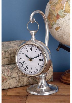 Coastal Aluminum Metal Clock