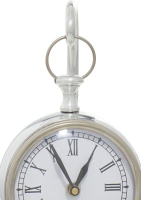 Coastal Aluminum Metal Clock