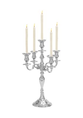 Traditional Aluminum Metal Candelabra