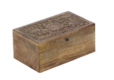 Rustic Mango Wood Box - Set of 3