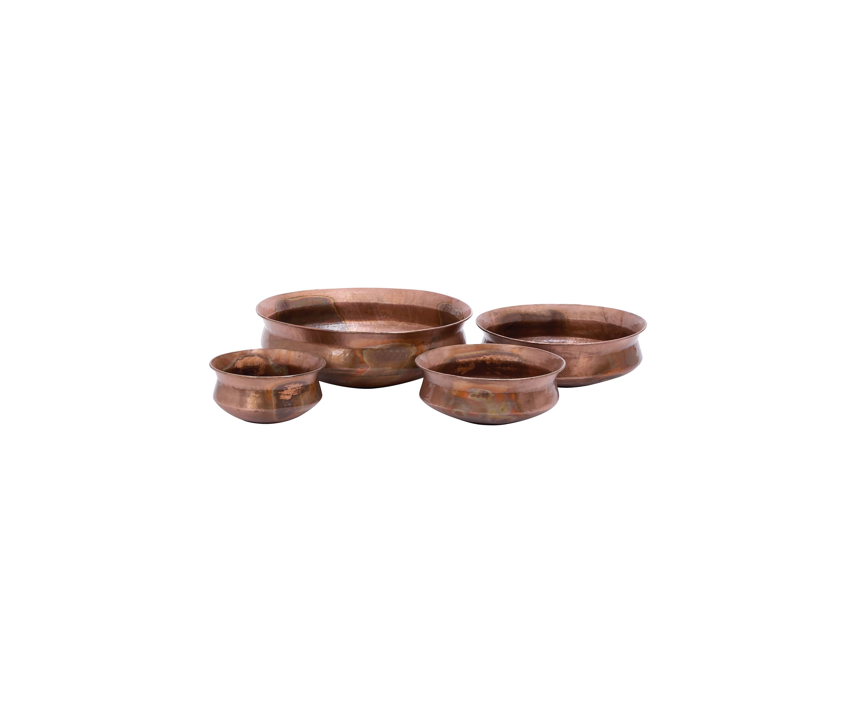 Rustic Metal Planter - Set of 4