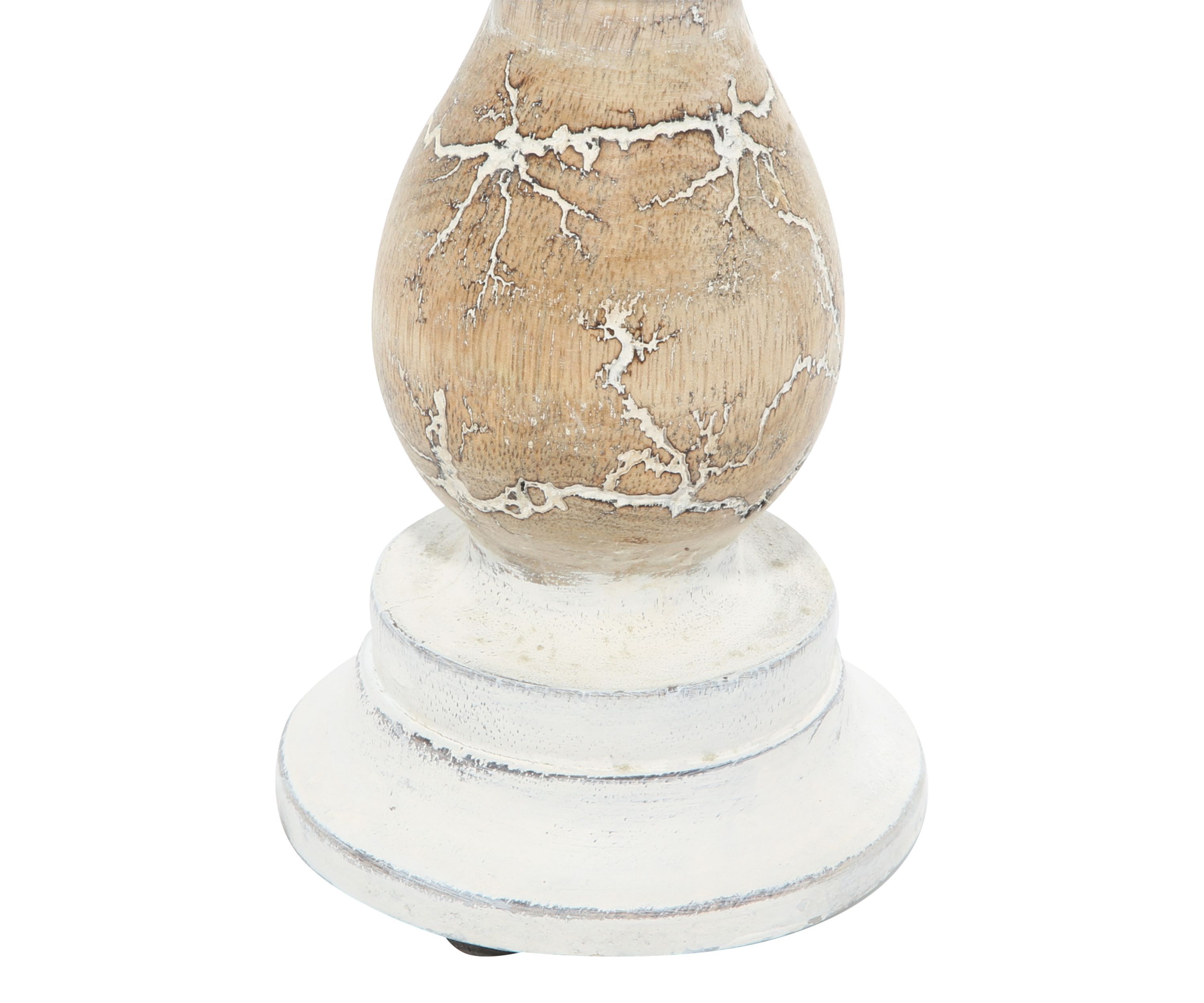 Farmhouse Wood Candle Holder - Set of 3