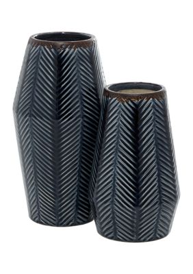 Contemporary Ceramic Vase - Set of 2