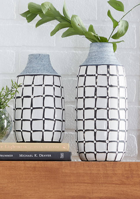 Monroe Lane Ceramic Coastal Vase