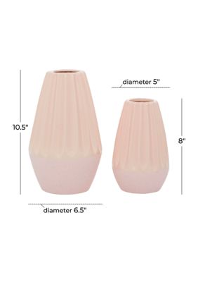 Contemporary Ceramic Vase - Set of 2