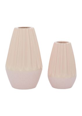 Contemporary Ceramic Vase - Set of 2