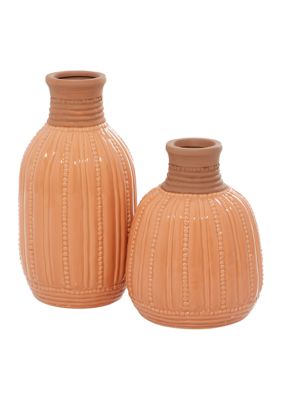 Modern Ceramic Vase - Set of 2