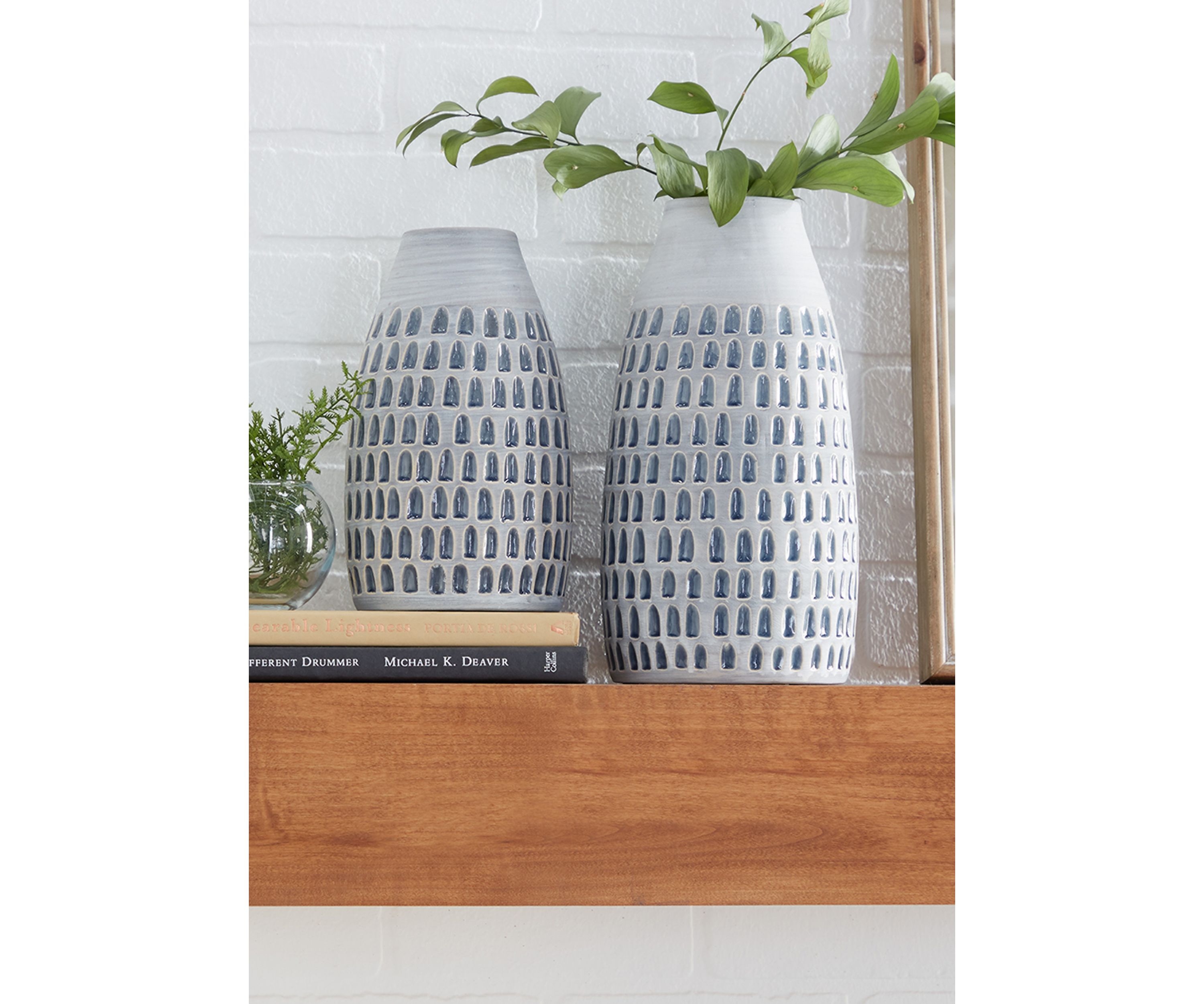 Contemporary Ceramic Vase - Set of 2