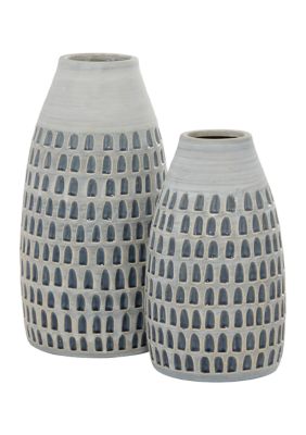 Contemporary Ceramic Vase - Set of 2