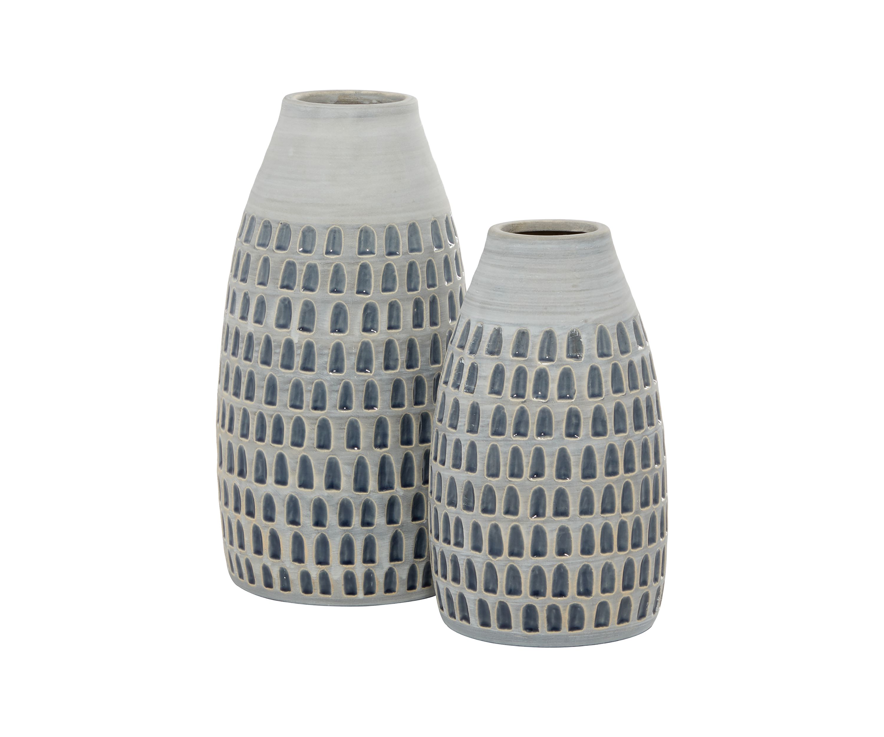 Contemporary Ceramic Vase - Set of 2