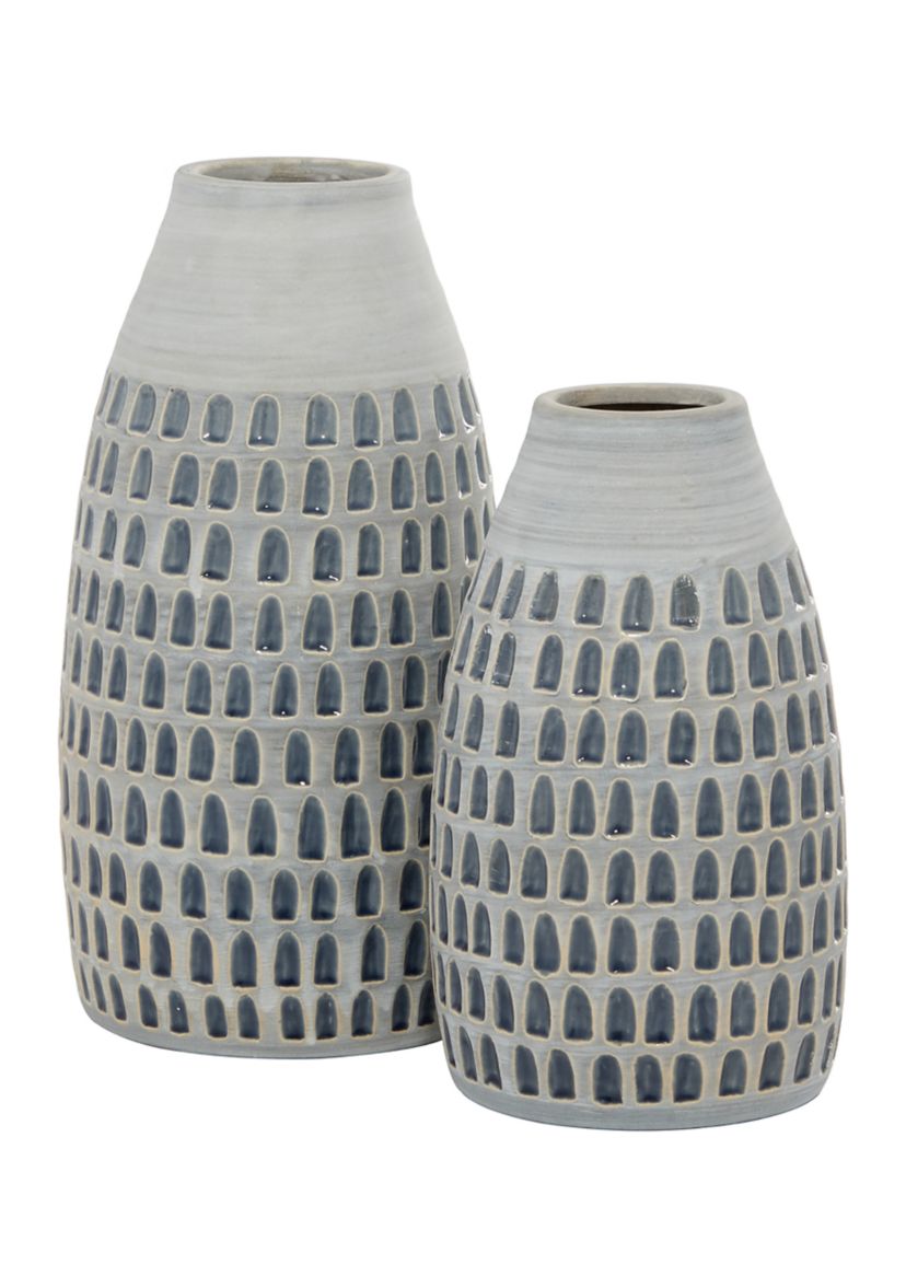 Contemporary Ceramic Vase - Set of 2