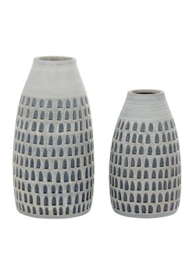 Contemporary Ceramic Vase - Set of 2