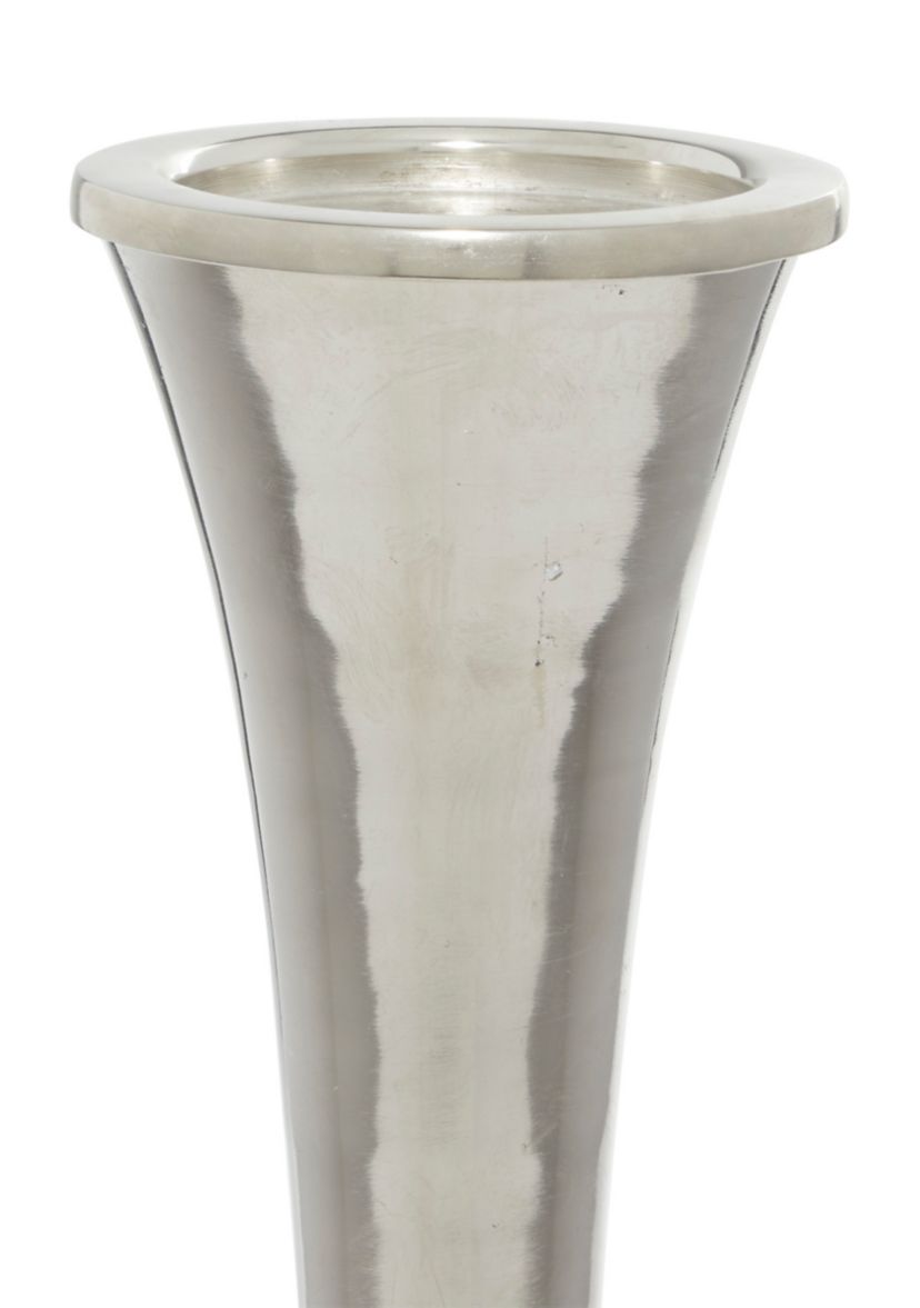 Modern Aluminum Metal Candle Holder - Set of 3