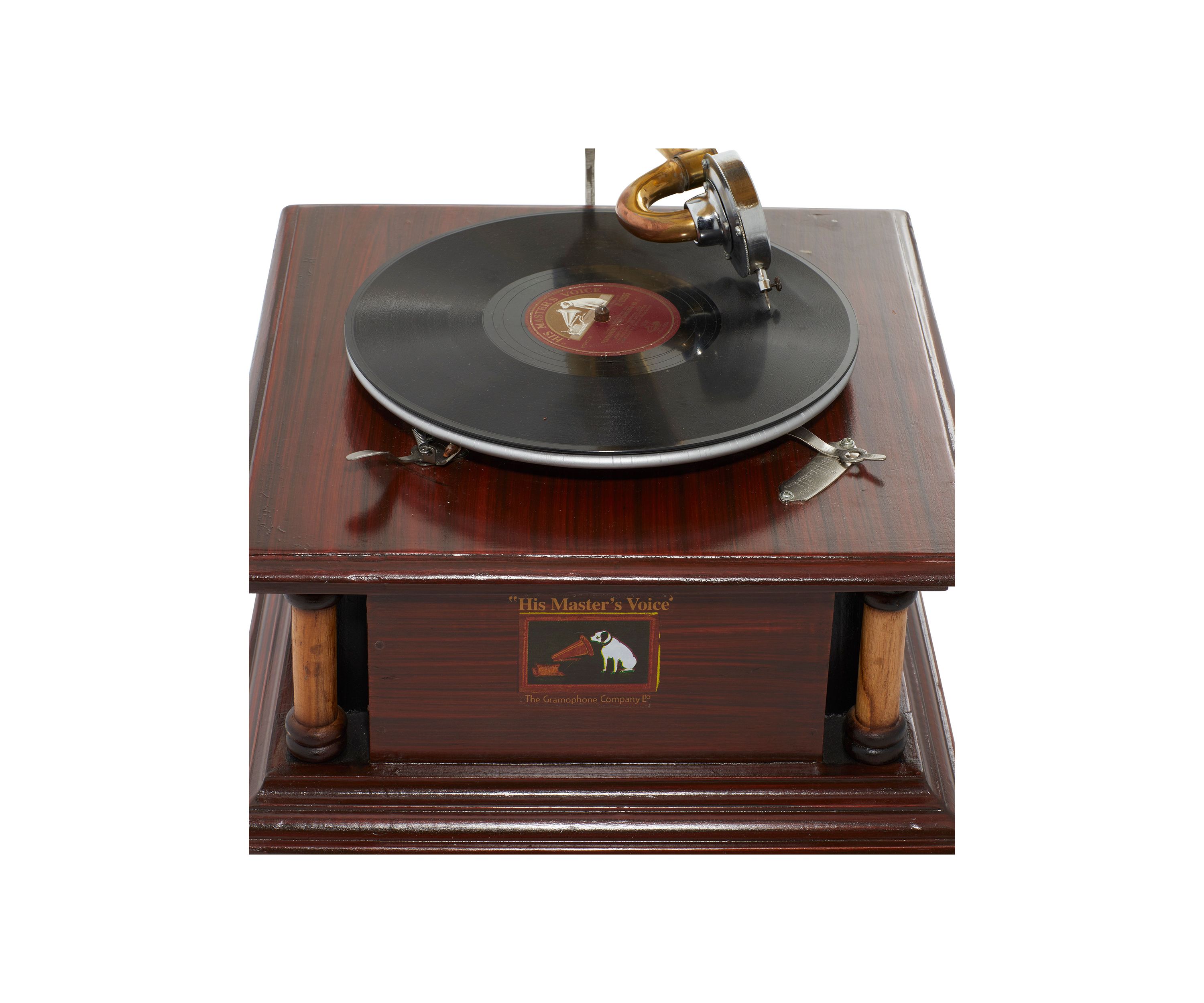 Vintage Wood Gramophone