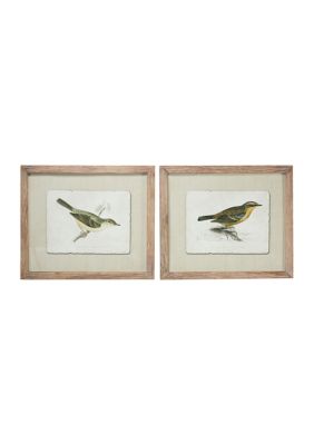 Farmhouse Wood Framed Wall Art - Set of 2