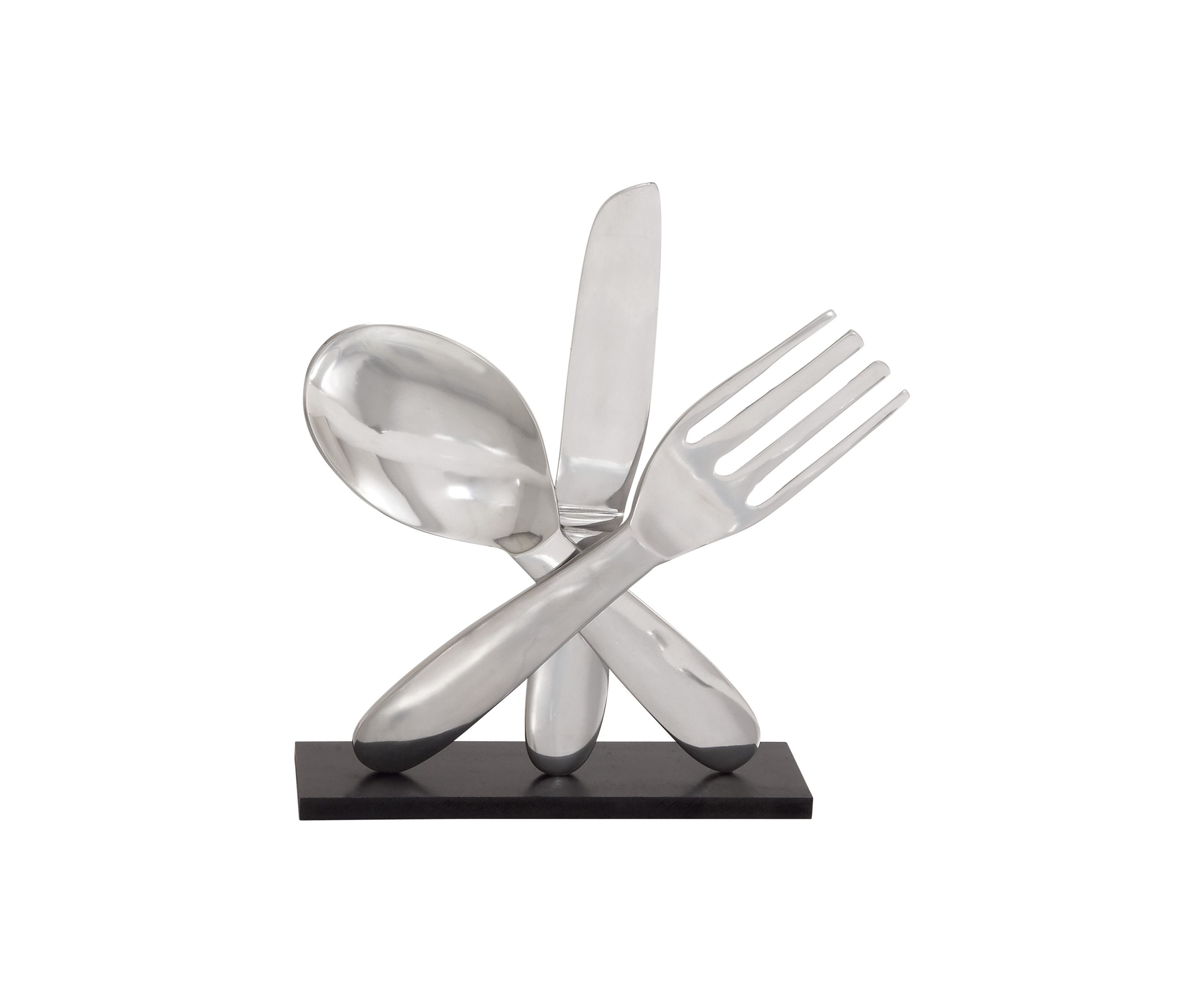 Contemporary Aluminum Metal Sculpture