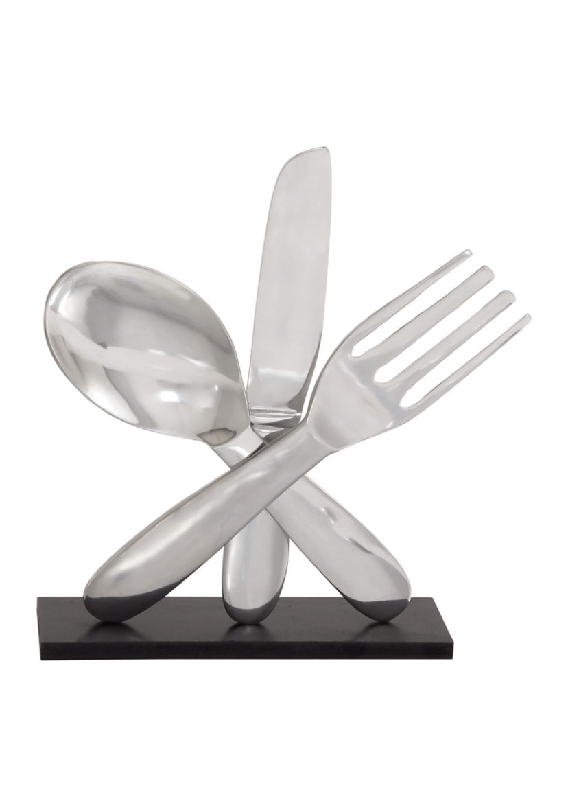 Contemporary Aluminum Metal Sculpture
