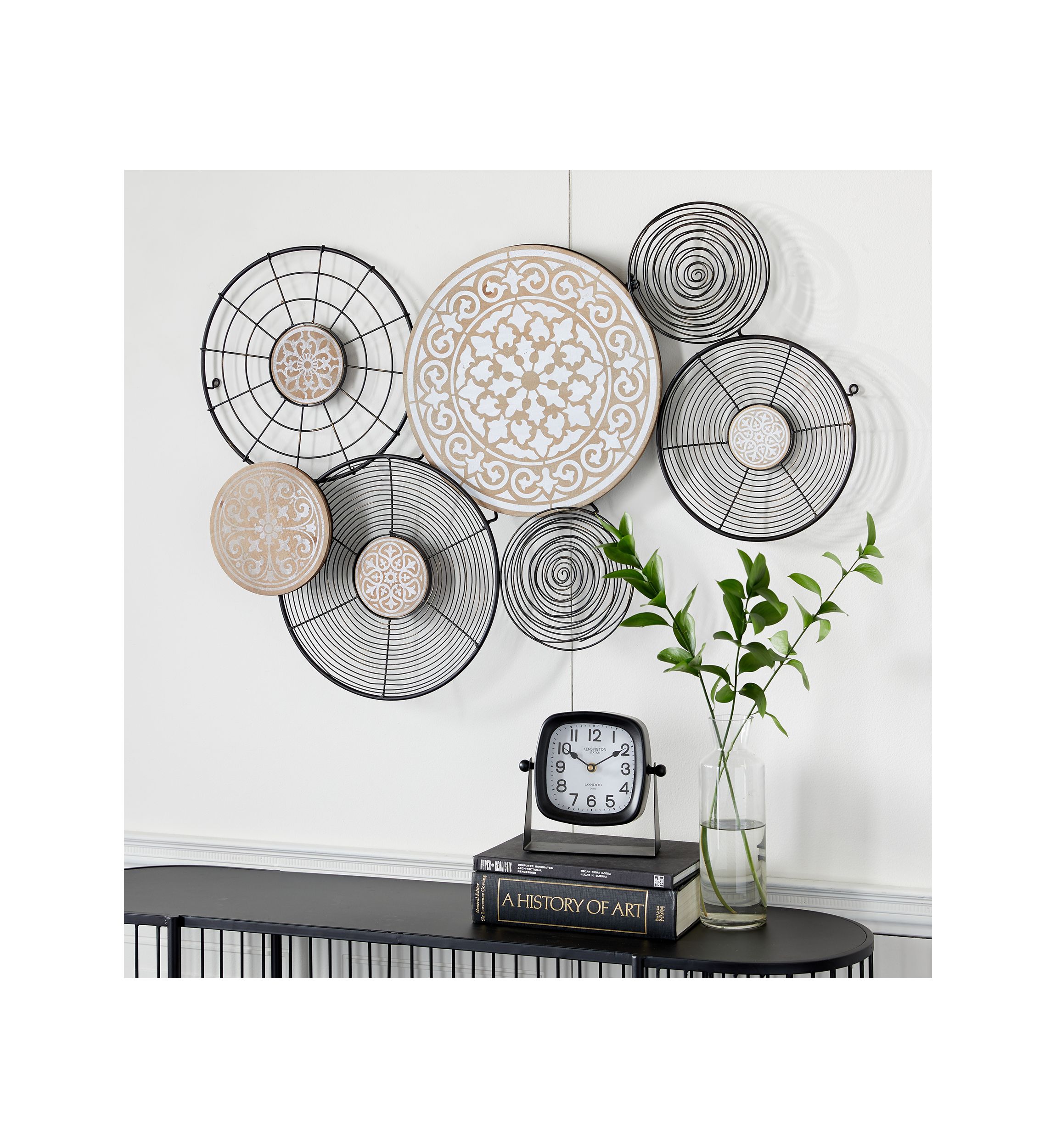 Eclectic Metal Wall Decor