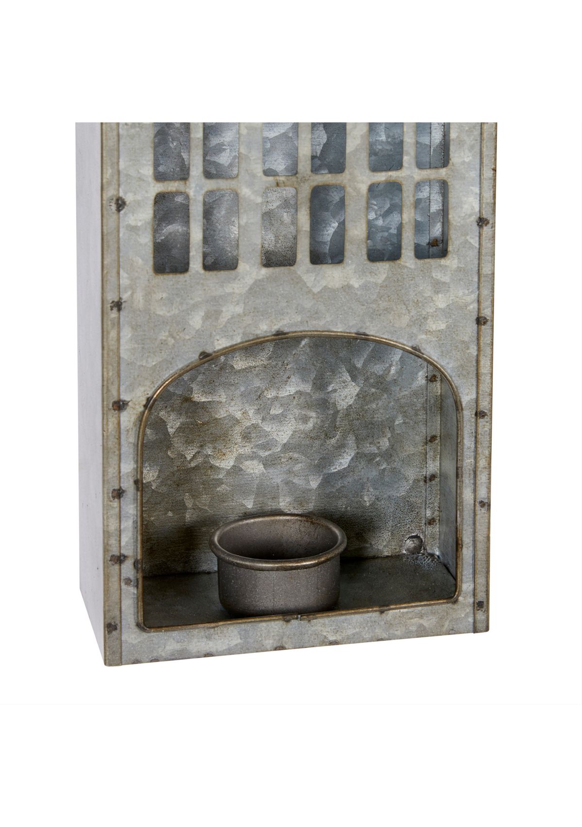 Farmhouse Metal Candle Holder - Set of 2