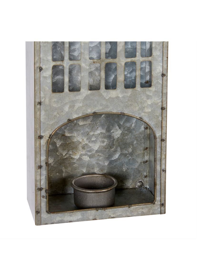 Farmhouse Metal Candle Holder - Set of 2