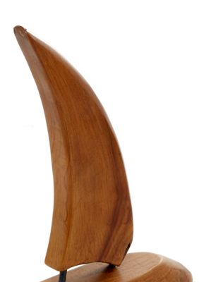 Coastal Teak Wood Sculpture - Set of 3