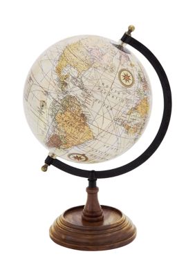 Traditional Mango Wood Globe