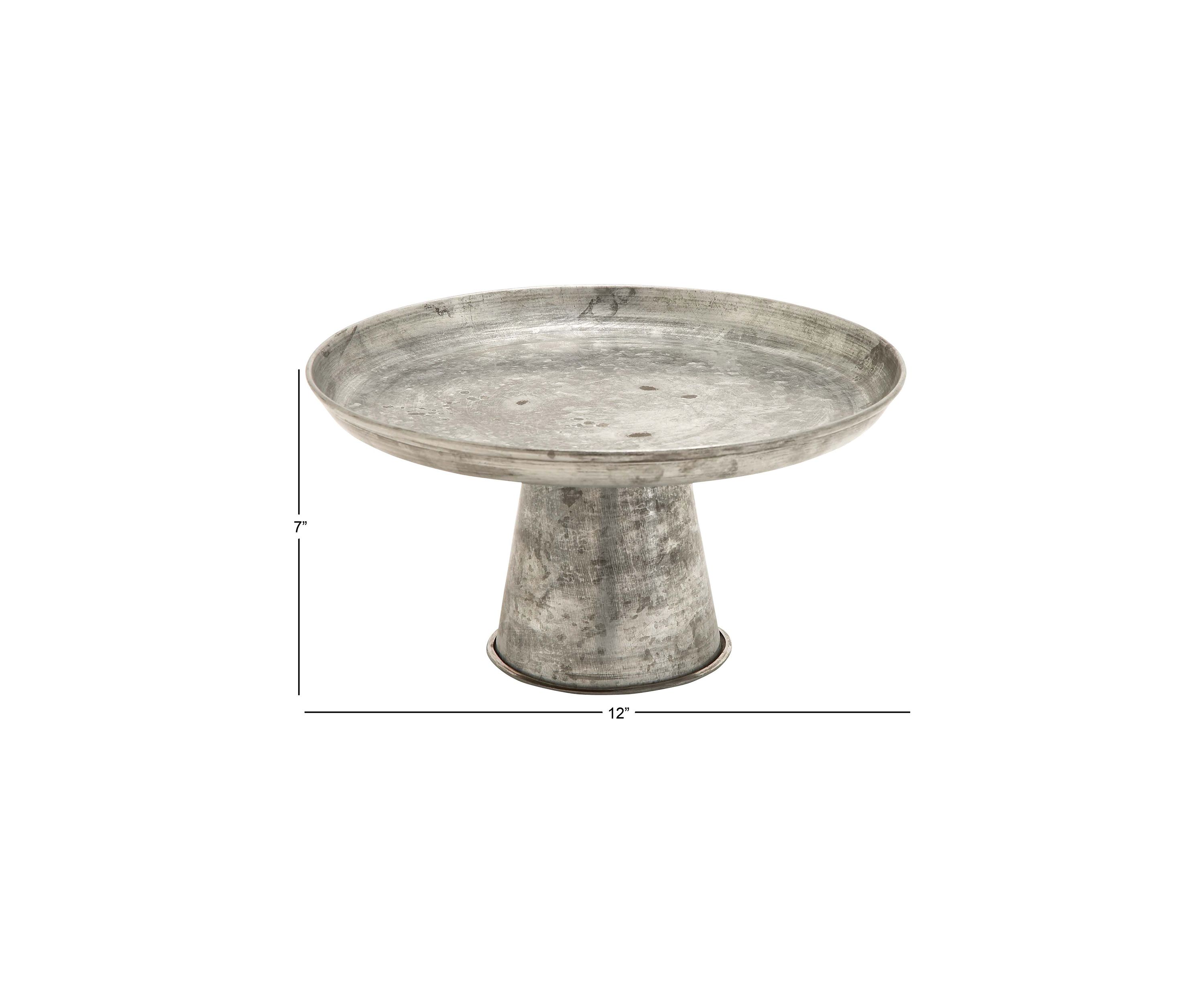 Farmhouse Metal Cake Stand